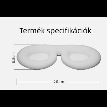 EVA-szivacs szemmaszk bélés, egy darabból készült, hőpréselt formázás