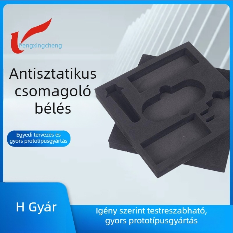 EVA antistatikus belső bélés szerszámtartó dobozokhoz, ütésálló és csillapító betét elektronikai és kozmetikai eszközökhöz