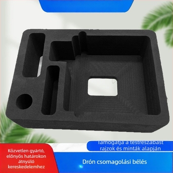 Személyre szabott EVA belső bevonat a DJI drón csomagolásához, ütésálló és ütéscsillapító belső rész