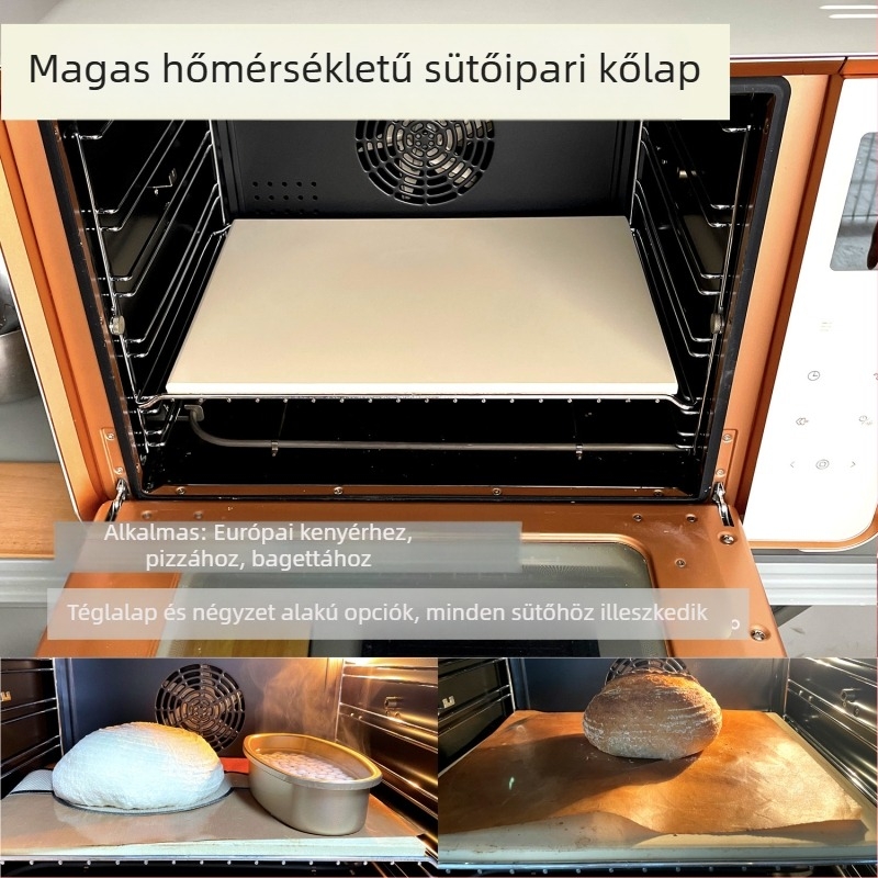 Kordierit sütő kő – magas hőmérsékletű sütéshez kenyérhez, bagetthez és pizzához