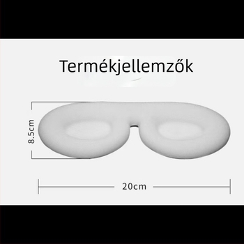 EVA hab szemmaszk bélés, forró préseléssel egységes formázás, memóriahab