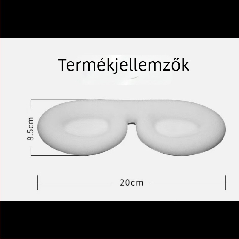 EVA hab szemmaszk bélés, forró préseléssel egységes formázás, memóriahab