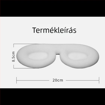 EVA habból készült szemmaszk belső réteg, hőpréselt integrált formázás, 3D szemmaszk belső