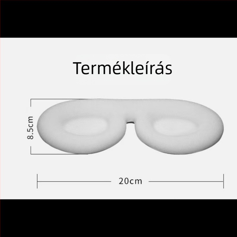 EVA habból készült szemmaszk belső réteg, hőpréselt integrált formázás, 3D szemmaszk belső