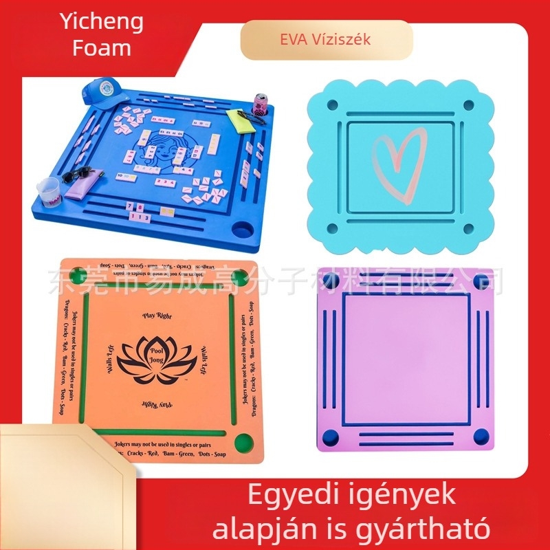 Úszó EVA habból készült Mahjong asztal – vízi játék tálca