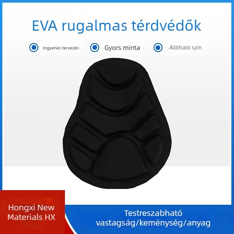 Személyre szabott EVA térdvédők belső párnázással ütésvédelmi védelemhez