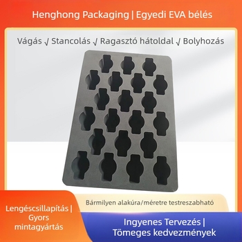 Henghong EVA hab belső támasztó csatornával, ütésvédő csík, szagtalan, tűzálló, antistatikus, 38–80°C