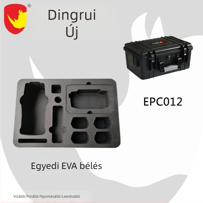 EPC012 EVA bélés és belső támasz, nagy sűrűségű párnázás, ütésálló és tartós, egyrészes formában