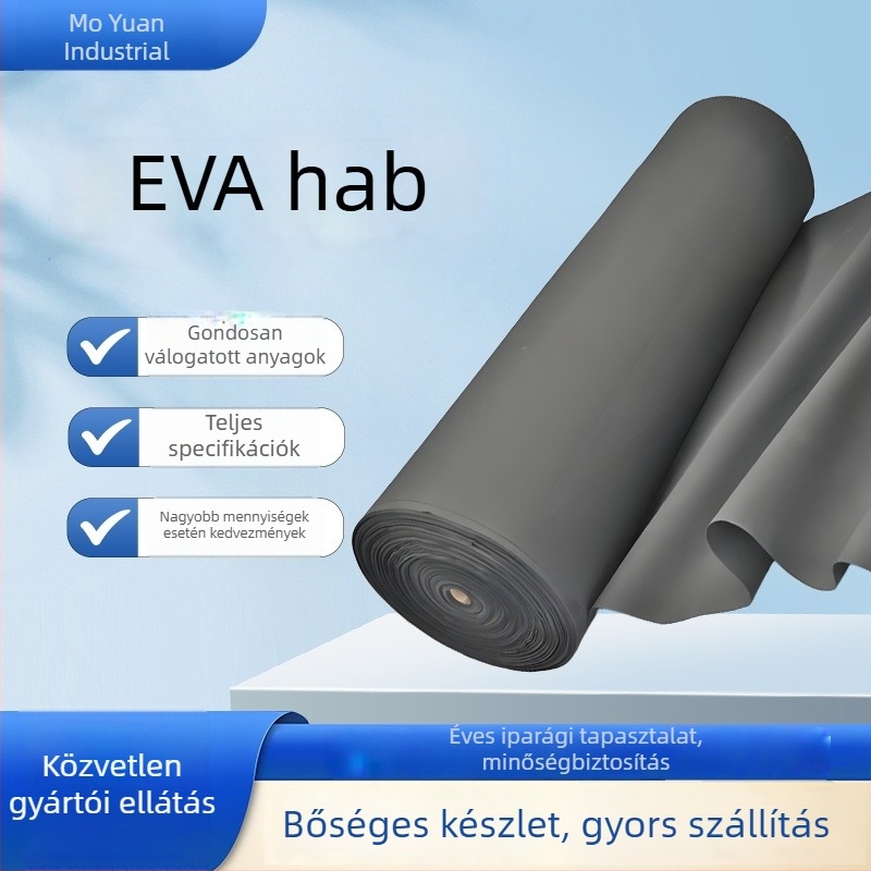 Tűzálló EVA hab, hőálló, ragasztóval ellátott ütéscsillapító párna lítium akkumulátorokhoz