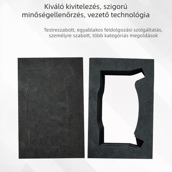 Faragott, egyedi alakú kozmetikai eszközökhöz készült doboz belső EVA hab, nagy sűrűségű ütéscsillapító EVA hab