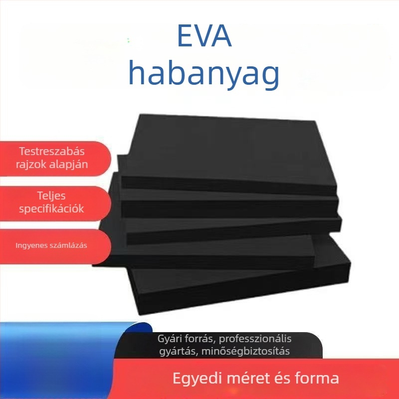 EVA hablapok és tekercsek – 25°, 38°, 45° megerősített, 60°, 70° – antistatikus, tűzálló