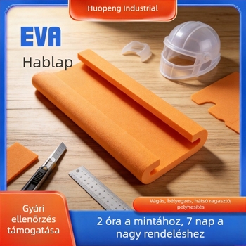 Színes egy darab EVA hablap cosplay kellékeihez, magas sűrűségű hablemez EVA bevágással