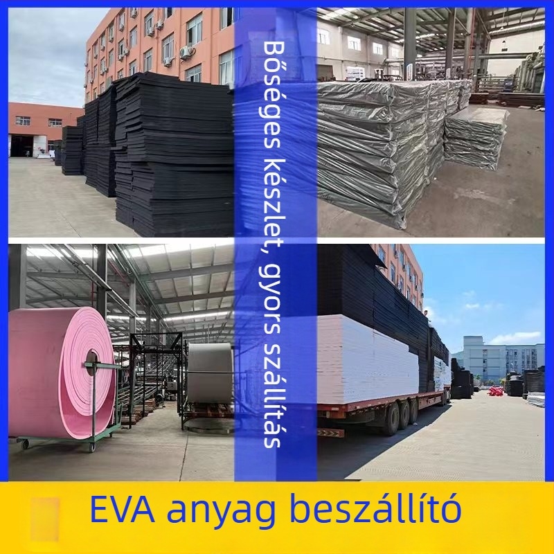 EVA habból készült slotpozicionáló lemez, nagy rugalmasságú, magas habzású, 6–60 mm, testre szabható