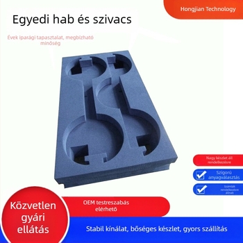 Antisztatikus EVA hab belső burkolat elektronikai termékek csomagolásához, egyedi alakú gravírozás, ütéscsillapító védelem
