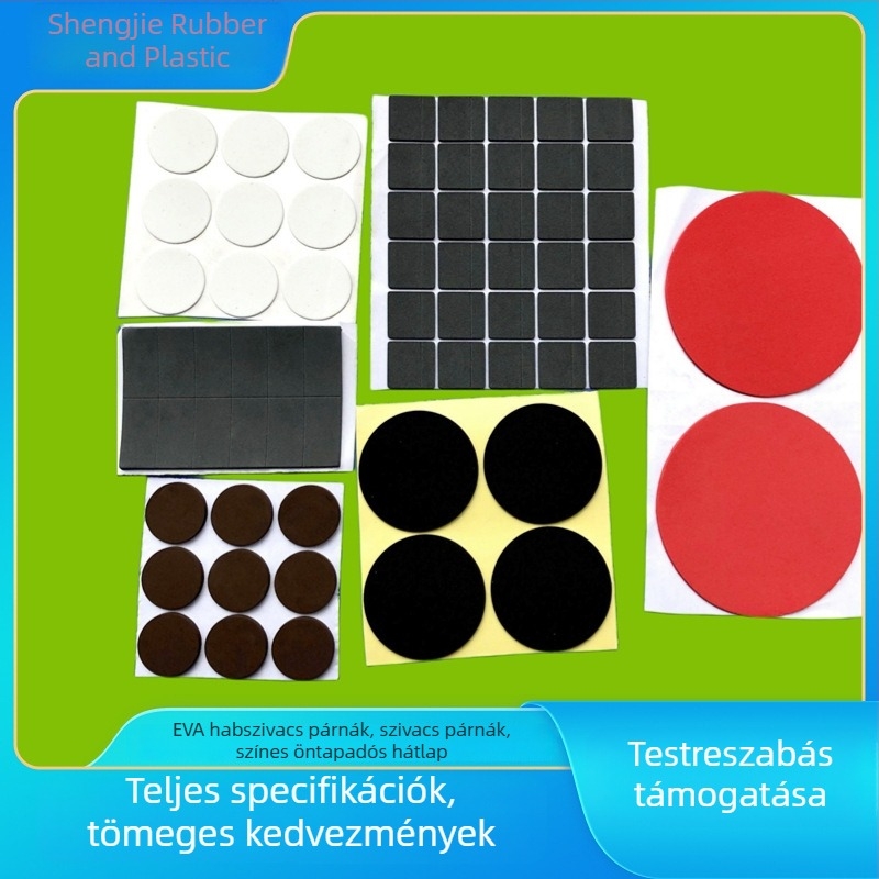 EVA hab anti-slip öntapadós alátét, nagy sűrűségű habgumi talpbetét, EPDM tömítés