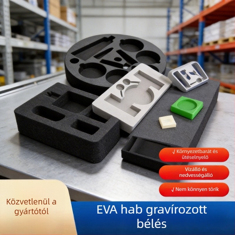 Személyre szabott EVA habpanel belső gravírozott támasztékkal és habpanel dupla oldalú ragasztóval