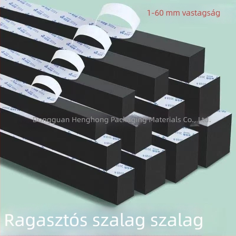 EVA habosított, kétoldalas ragasztószalag - szigeteléshez, hangszigeteléshez és rezgéscsillapításhoz (sűrűség 30–80 kg/m³)