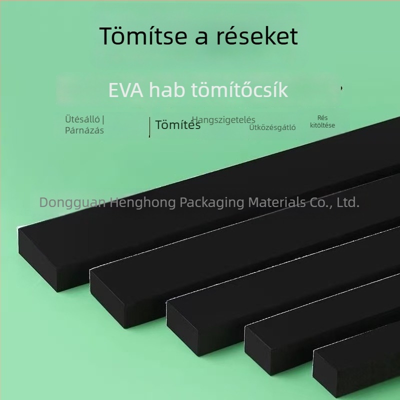 EVA habosított, kétoldalas ragasztószalag - szigeteléshez, hangszigeteléshez és rezgéscsillapításhoz (sűrűség 30–80 kg/m³)