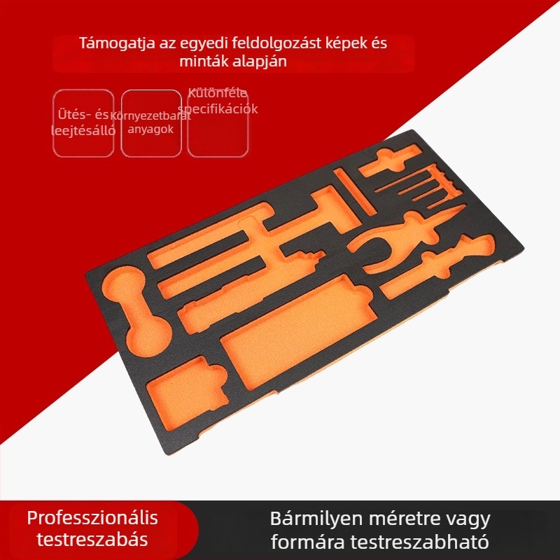 XPE hab belső betét szerszámos dobozhoz, EVA bevonat, IXPE hab