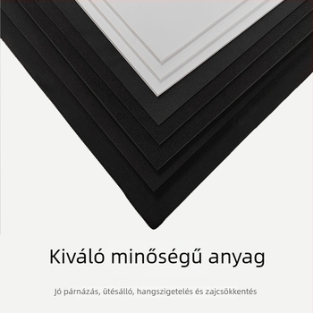 Narancssárga EVA hab gépekhez, magas rugalmasságú EVA hab, 55°-os késpad, ütéscsillapító EVA bélés