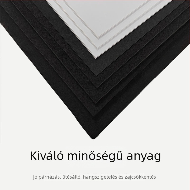 Narancssárga EVA hab gépekhez, magas rugalmasságú EVA hab, 55°-os késpad, ütéscsillapító EVA bélés