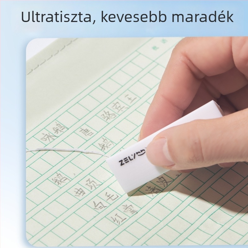 Zhenglin háromszög radír gyerekeknek, 2B, dobozos csomagolásban, rajzathoz, nyom nélkül