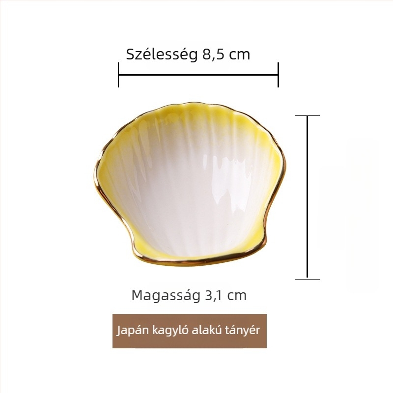 Japán stílusú porcelán mini tál négy rekeszben bambusz dobozban – desszerttál