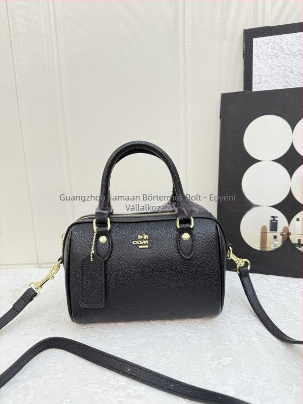 Új párnás táska monogramos mintával, mini crossbody női táska, Boston-stílusú nagy kapacitású kézitáska