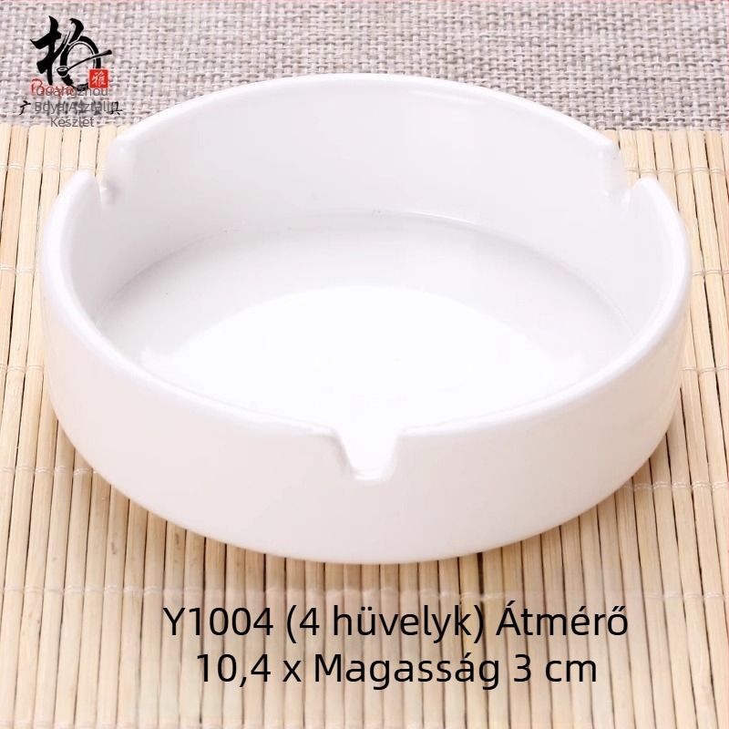 Kétrekeszes melamin tál porcelánhatású, kis mártogatós tál hot pothoz, átmérő 12–14,9 cm