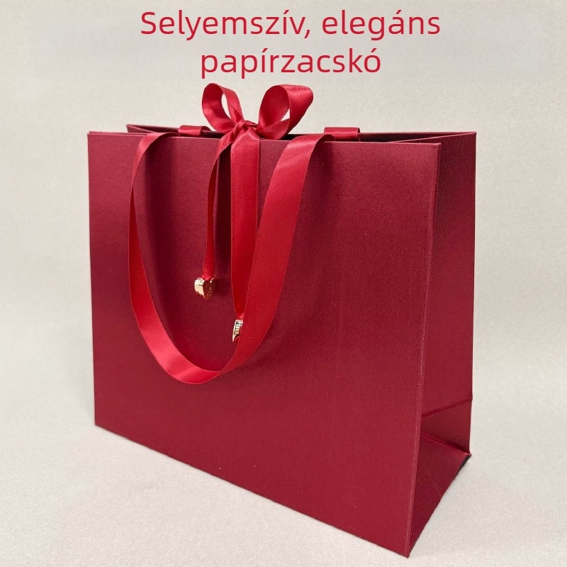 Prémium textil ajándéktáska ékszerek csomagolásához, logóval ellátott ajándéktáska, esküvői és ünnepi ajándékok