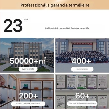 Magas minőségű, dupla nyílású fa óradoboz, luxus ajándékcsomagolás, óra tároló és kiállító doboz, márkás csomagolás