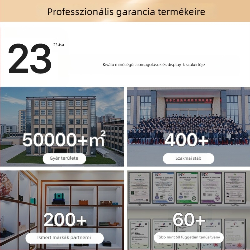 Magas minőségű, dupla nyílású fa óradoboz, luxus ajándékcsomagolás, óra tároló és kiállító doboz, márkás csomagolás