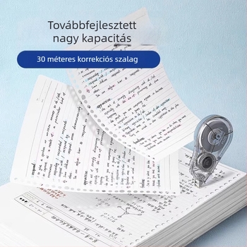 Plus javítószalag diákoknak, nagy kapacitású, cserélhető maggal, 20 m vagy 30 m