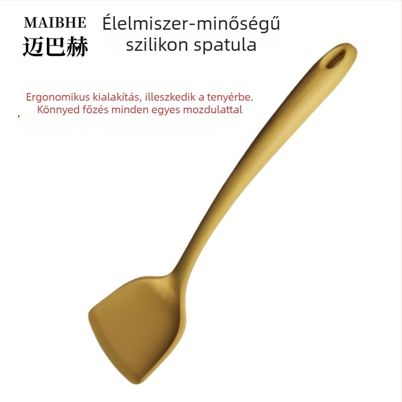 Wokhoz szilikon spatula – tapadásmentes, élelmiszer-minőség, halk, hőálló