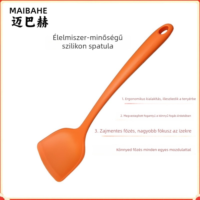 Wokhoz szilikon spatula – tapadásmentes, élelmiszer-minőség, halk, hőálló