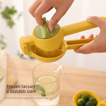 Kézi citromfacsaró, kompakt mini hordozható, otthoni és kereskedelmi használatra