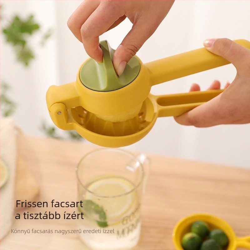 Kézi citromfacsaró, kompakt mini hordozható, otthoni és kereskedelmi használatra