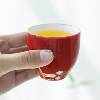 Elegáns porcelán teás pohár Kung-Fu stílusban, kis teás pohár