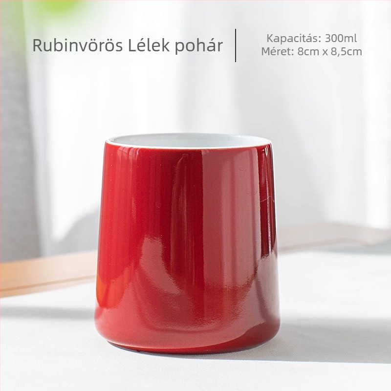Elegáns porcelán teás pohár Kung-Fu stílusban, kis teás pohár