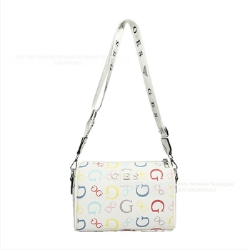 Női crossbody táska cilindrikus formával, PU bőr, közepes méret, cipzáras zárás, poliészter bélés, belső zseb, mindennapi használatra, márka nélküli, betűkkel mintázva európai/amerikai stílusban, téli 2025 megjelenés