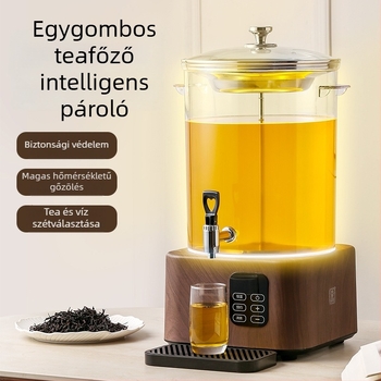 Elektromos teafőző kanna – okos tea készülék nagy kapacitású szűrőedénnyel, otthoni és kereskedelmi használatra milk tea üzletekben