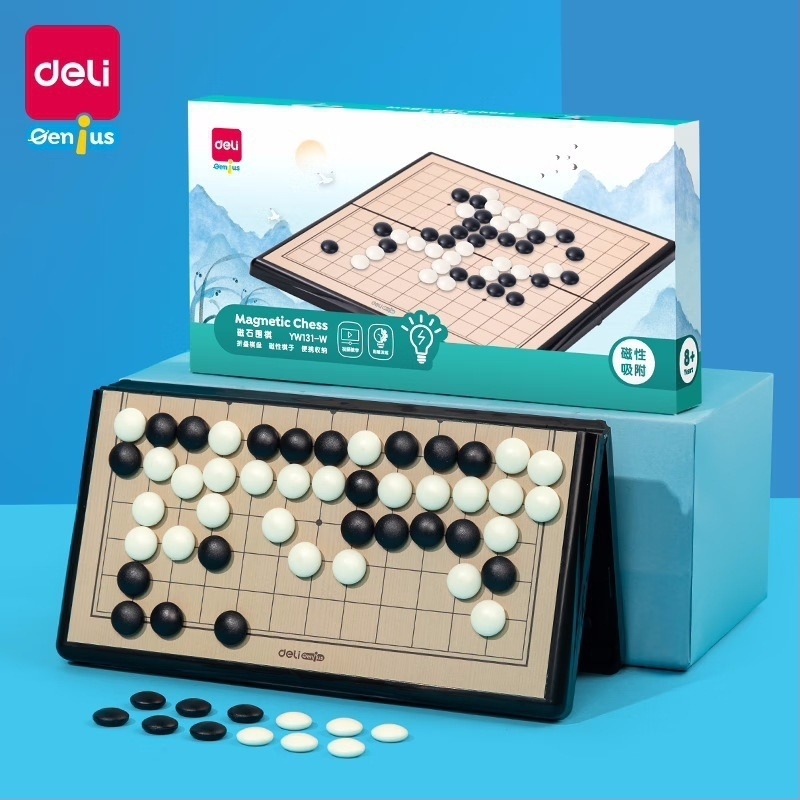 Mágneses Go, Sakk és Gomoku társasjáték – Szülő-gyerek interaktív játék