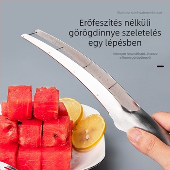 Dinnyetörő eszköz frissített fogantyúval — dinnyedarabokra vágó kés és gyümölcsdaraboló eszköz