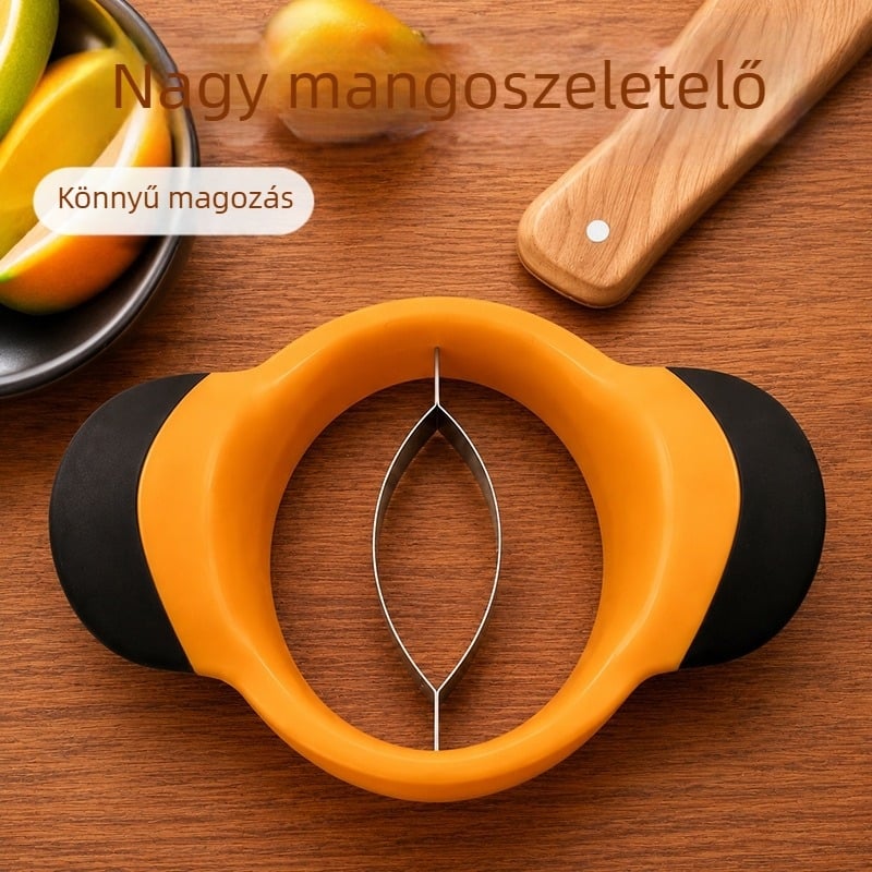Mangó szeletelő és magkivágó, nagy mangó vágóeszköz