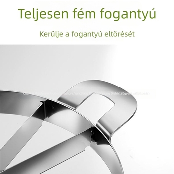 Nagy méretű gyümölcsszeletelő rozsdamentes acélból – dinnyére és sárgadinnyére kockára vágó