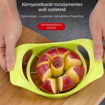 Konyhai rozsdamentes acél gyümölcsszeletelő – alma és gyümölcs szeletelő