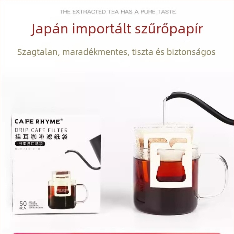 Drip kávé filter tasakok, anyag, filterpapír kézi készítéshez, belső tasakok