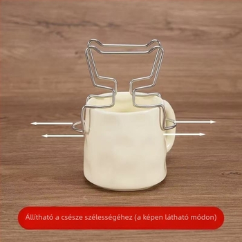 Hordozható pour-over kávé állvány filterpapír tartóval