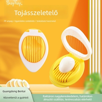 Többfunkciós tojásvágó és szeletelő – Kreatív tojásvágó és szeparátor a tojásokhoz
