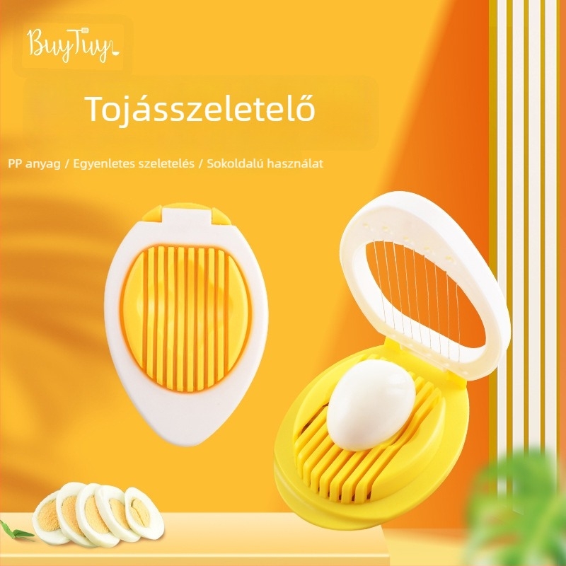 Többfunkciós tojásvágó és szeletelő – Kreatív tojásvágó és szeparátor a tojásokhoz